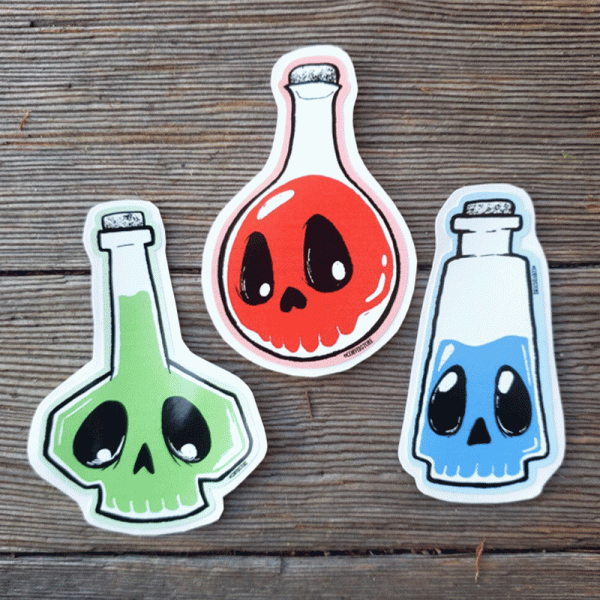 Potion Bottle Sticker Pack