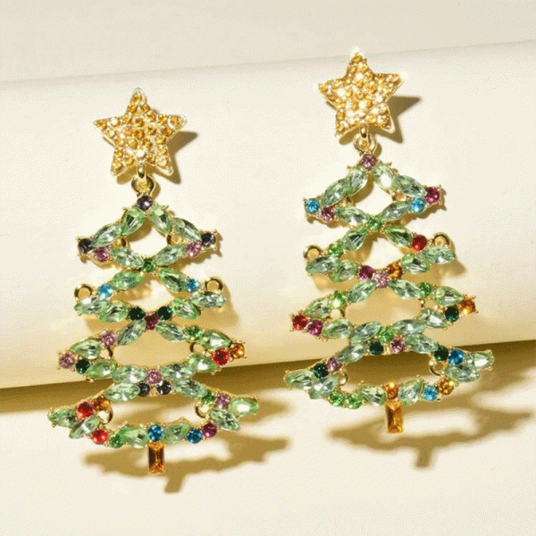 Christmas Tree Earrings