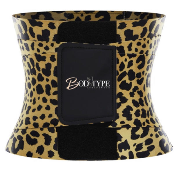 Tan Cheetah Print BodyType Waist Trainer