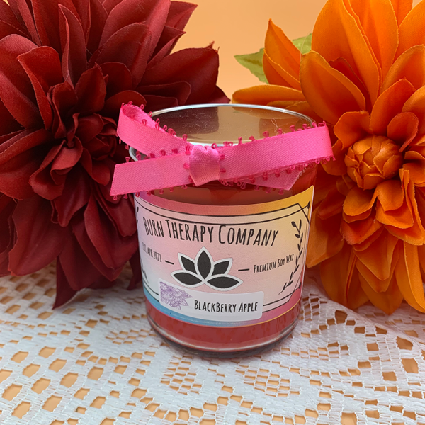 Blackberry Apple Soy Wax Candle