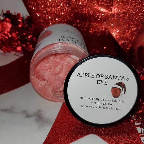 Apple Of Santa's Eye Whipped Foaming Bath Scrub