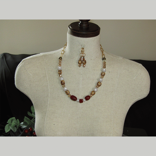 Carnelian & Chain