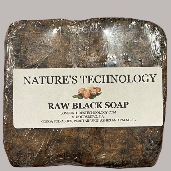 Raw African Black Soap 1lb