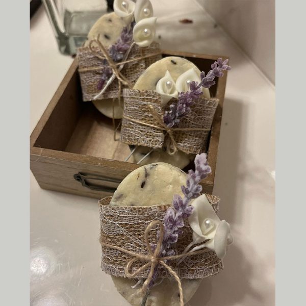 Luxury triple butter lavender soap