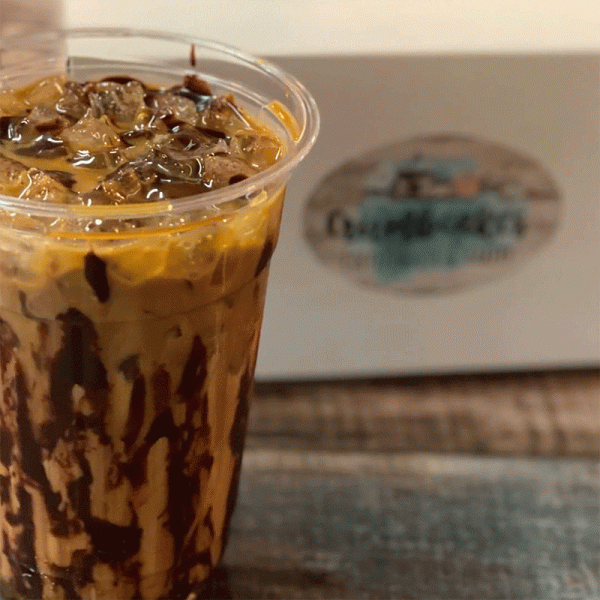 Iced Snicker's Latte