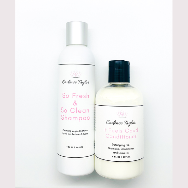 Women's Vegan Shampoo | Conditioner Duo (Coarse Hair)