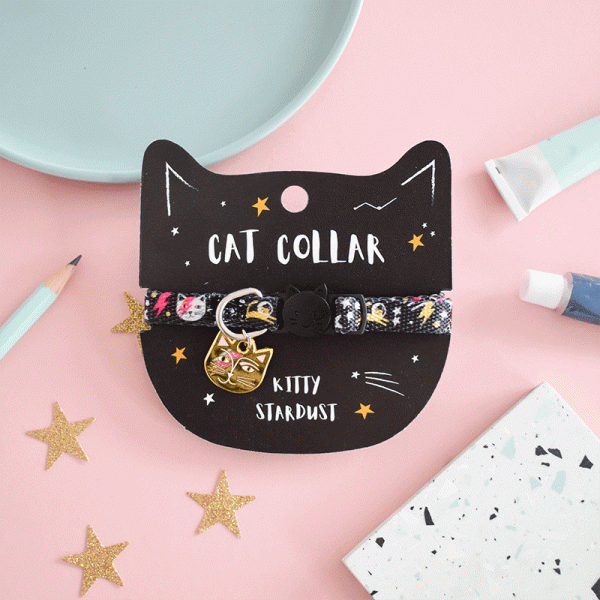 Kitty Stardust Artist Cat Collar