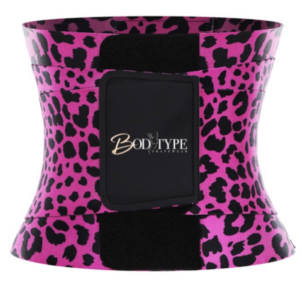 Pink Cheetah Print BodyType Waist Trainer