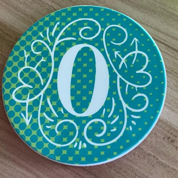 Personalized Monogramed Drink Coasters