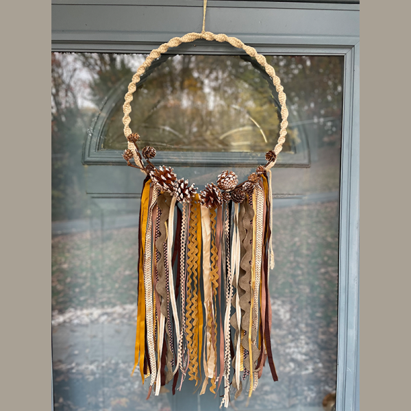 The Spiral Cord Woodland Wreath