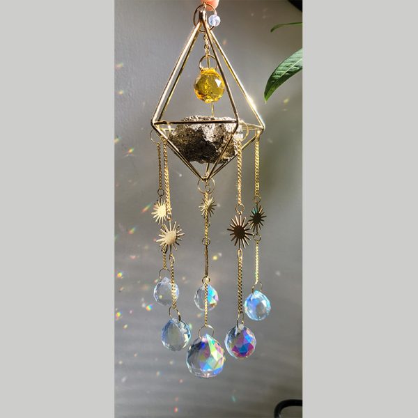 Pyrite suncatcher