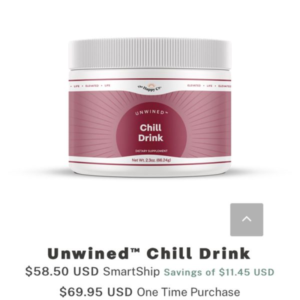 Unwined chill and relax